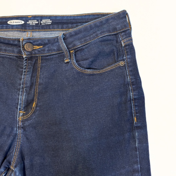 Old Navy Mid-Rise Rockstar Super-Skinny Jeans Size 10 Long - Picture 5 of 8